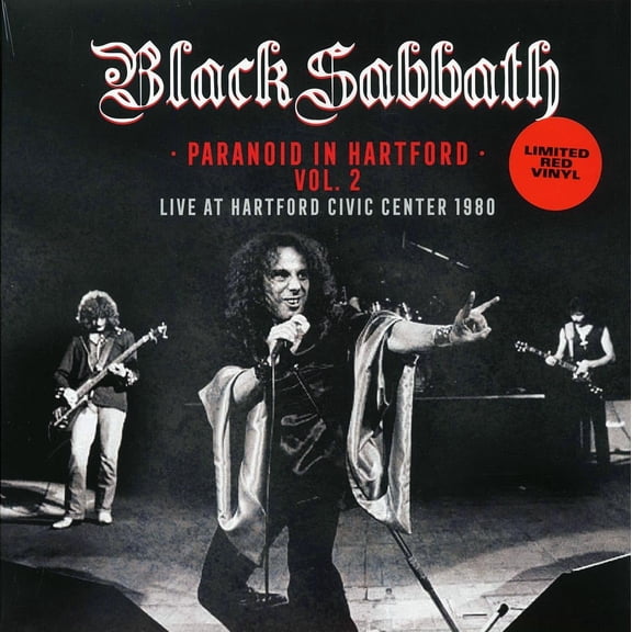 Black Sabbath - Paranoid In Hartford Volume 2: Live At Hartford Civic Center, Hartford Con (LP)