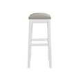 thumbnail image 3 of Alaterre Furniture Williston Backless Bar Height Wood Stool, White, 3 of 7