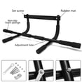 thumbnail image 2 of Heavy Duty Doorway Upper Body Workout Bar for Home Gym Portable Fitness Pull Up Bar Workout Bar, Chin Up Pull-up Bar Indoor Gymnastics Workout Horizontal Bar, 2 of 8