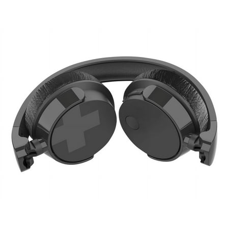 Philips - Wireless Noise Cancelling Over-Ear Headphones- Black - Black