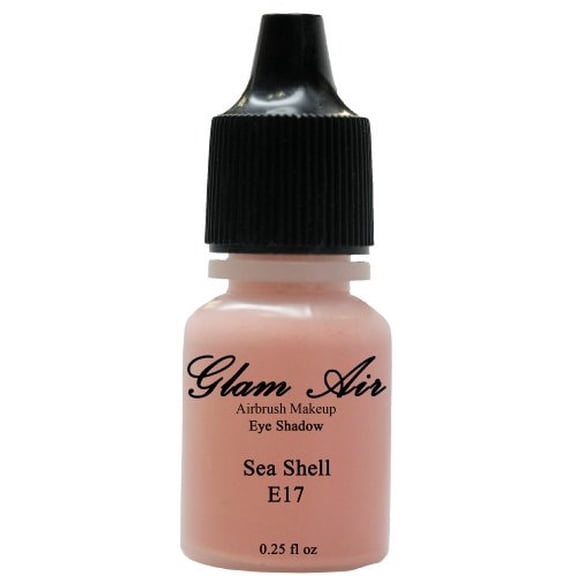 Glam Air Airbrushsh Eye Shadow s Water-based 0.25 Fl. Oz. Bottles of Eyeshadow( Choose Your s From Menu) (E17 SEA SHELL)