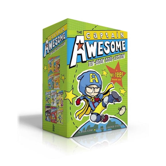 Collectible Captain Awesome: The Captain Awesome Ten-Book Cool-lection (Boxed Set) : Captain Awesome to the Rescue!; vs. Nacho Cheese Man; and the New Kid; Takes a Dive; Soccer Star; Saves the Winter Wonderland; and the Ultimate Spelling Bee; vs. the Spooky, Scary House; Gets Crushed; and the Missing Elephants (Paperback)