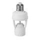 thumbnail image 2 of IMCBSTT AC 110-220V 360 grados Sensor de movimiento de inducción PIR IR infrarrojo humano E27 enchufe interruptor base bombilla LED soporte de lámpara, 2 of 6