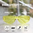 thumbnail image 4 of Safe Handler Full Color Yellow Safety Glasses For Men/Women (Box of 12), 4 of 7