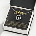 thumbnail image 4 of To Mom Mother Knows Best Forever Necklace w Message Card, 4 of 8