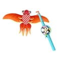 thumbnail image 4 of S SERENABLE Kite Toy 50M Line Included Unique Beach Toy for Camping Trip Backyard Garden Fish, 4 of 7