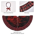 thumbnail image 4 of Pofeuu Red Dragon On Black Print Christmas Tree Skirt Tree Skirt Ornaments Soft Plush Christmas Tree Mat for Decorations Holiday Party Indoor Outdoor-36", 4 of 6