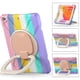 thumbnail image 2 of Funda para iPad de 9.ª/8.ª/7.ª generación (funda resistente para iPad de 10,2 pulgadas 2020/2019) con protector de pantalla, soporte giratorio/portalápices/hombro de transporte JM, 2 of 5