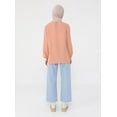thumbnail image 4 of Salmon - Crew neck - Blouses - Refka, 4 of 5