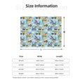 thumbnail image 5 of Rateoe Building Truck Pattern Flannel Throw Blanket, Ultra-soft Blanket for Bed, Couch, Car, Hypoallergenic Anti-pilling blanket-60"x50"(Horizontal), 5 of 6