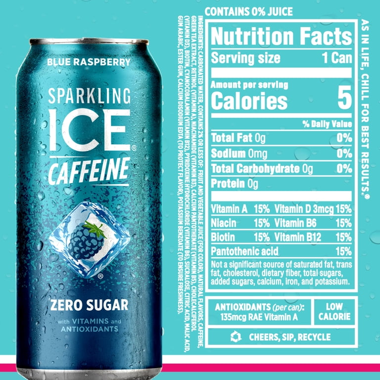 Sparkling Ice Caffeine Variety Pack, 16 fl oz, 12 Count photo 2