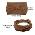 thumbnail image 5 of Dicasser Headbands for Women African Boho Wide Knotted Head Wraps Turbans, 18PCS, 5 of 10