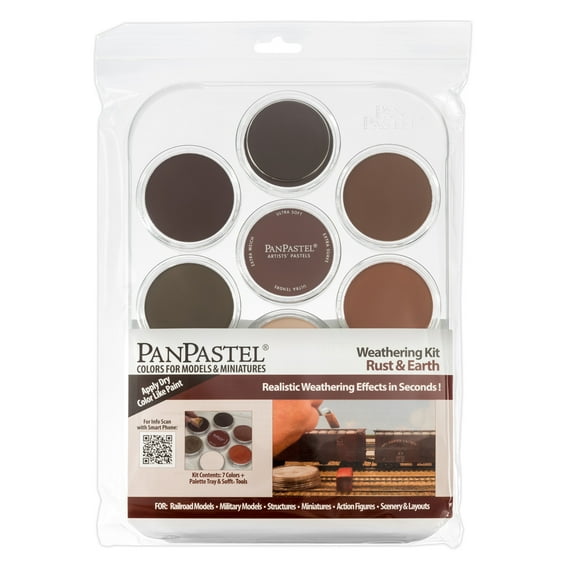PANPASTEL PP30701 RUST -PANPASTEL 7 CLR SET