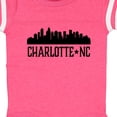 thumbnail image 4 of Inktastic Charlotte North Carolina Skyline Nc City Boys or Girls Baby Bodysuit, 4 of 5