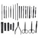 thumbnail image 5 of Kit de cuidado de tijeras para uñas, juego de 26 piezas, juego de manicura con tijeras para uñas, juego de manicura a medida para la perfección, 5 of 8