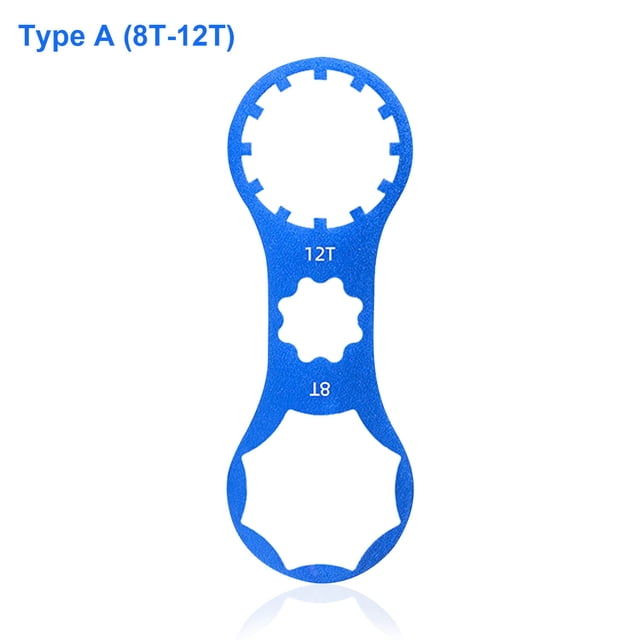 Greeniant Llave de horquilla delantera de bicicleta, herramienta de reparación de horquilla delantera de aleación de aluminio para SUNTOUR Type6 NO6