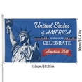 thumbnail image 3 of Win s Way USA 250th Anniversary Flag 1776-2026 American Independence Celebration Banner, 3 of 8