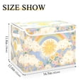 thumbnail image 5 of Yayeee Collapsible Cube Storage Bin with Lid Fabric Closet Decorative Basket with Handles, Purple Rainbow Clouds, 5 of 7