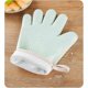 thumbnail image 5 of Guantes de silicona para horno, guantes de cocina, guantes de cocina antideslizantes liangnv con forro acolchado, resistentes al calor de 500 grados, 5 of 5
