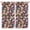 Colorful Florals, variant on Floral Room Curtains 42x54 Inch 2 Panels, Rod Pocket Blackout Drapes for Bedroom and Decorative Window Styling