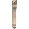 thumbnail image 2 of Ekena Millwork 4"W x 18"D x 30"H Legacy Arts & Crafts Rough Sawn Bracket, Douglas Fir, 2 of 4