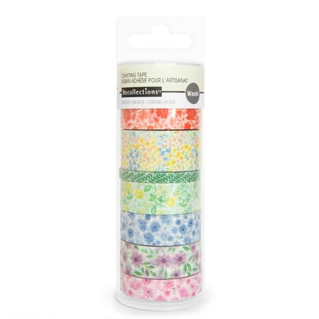 UPC: 0191518917857 | Petite Floral Washi Tapes by Recollections™
