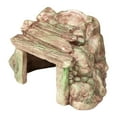 thumbnail image 2 of Decoraciones de Cuevas de Escondite para Reptiles, Adorno Creativo para Acuario, Cueva de Escondite para Anfibios, Reptiles Pequeños, 2 of 9