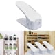 thumbnail image 4 of 10pcs Double Layer Space Saving Shoe Rack Storage Holder, Non- Shoes Organiser Storage Idea,black, 4 of 5