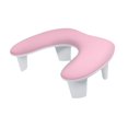 thumbnail image 1 of Reposabrazos para manicura, reposamanos de piel sintética para técnicos de uñas, herramienta de manicura cómoda para manicuristas principiantes, salón Rosa, 1 of 8
