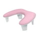 thumbnail image 1 of Reposabrazos para manicura, reposamanos de piel sintética para técnicos de uñas, herramienta de manicura cómoda para manicuristas principiantes, salón Rosa, 1 of 8