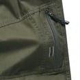thumbnail image 5 of Betivan Men's Cargo Capri Pants Solid Color Drawstring Elastic Waist Pockets 3/4 Length Loose Fit Casual Summer Outdoor Sports Daily Trousers, 5 of 9