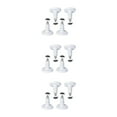 thumbnail image 1 of mmirethe 4 Pcs Support Mural Stable et Flexible en ABS pour Intérieur et Extérieur Support Résistant aux Chocs 360 3ensemble, 1 of 6