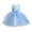 Blue, variant on XASZHN Toddler Kid Girl Lace Sleeveless Princess Gown Party Tulle Dress Clothes Summer Dresses for Girls 2025 Blue 5-6 Years