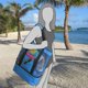 thumbnail image 3 of Bolsa de playa de malla, bolsa de picnic con aislamiento portátil grande, bolso de lona, ​​cesta para bolsa de playa de picnic (azul), 3 of 5