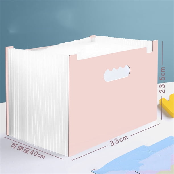 Fiudx Carpeta Portátil, Bolsa de Almacenamiento de Gran Capacidad, Organizador Multicapa Duradero, Uso Escolar y Oficina, Ideal para Estudiantes y Profesionales, Diseño de Asa Compacta.