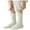 Beige, variant on Women Slipper Socks Solid Color Non Coral Stockings Winter Thermal Cozy Feet Mid Tube Socks Home Sleeping Gifts,Purple