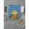 thumbnail image 3 of Oktoberfest Beer Mug W Sausage T-Shirt Men -Image by Shutterstock, Male Large, 3 of 4