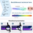 thumbnail image 5 of REAVEE 3 Pack Oversized Cat Eye Reading Glasses for Women men Thick Frame, Blue Light Blocking Readers Stylish Large Eyewear, 5 of 5