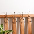 thumbnail image 3 of Premium Horticultural Plants: Flower Pots, Stainless Steel Hooks, Gold, 3 of 9