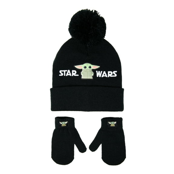 Star Wars Toddler Girls The Child Hat & Mitten Set