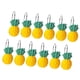 thumbnail image 3 of 12 Ganchos Para Cortina De Ducha Con Forma De Piña Para Baño, Sala De Estar, 3 of 8