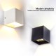 thumbnail image 4 of Lámpara de pared con luz LED cúbica ajustable para baño, moderna e impermeable, 4 of 8