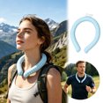 thumbnail image 2 of Win s Way Wearable Summer Ice Neck Tube, Reusable Cold Insulated Cooling Ring 18℃/64℉, Body Cooling Accessory to Beat Heat, 2 of 5