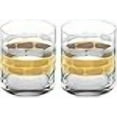 thumbnail image 3 of Michael Wainwright Truro Double Old Fashioned Set Of 2, Gold, 3 of 3