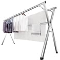 thumbnail image 1 of Tendedero de Ropa Retráctil 200cm Plegable para Interior y Exterior Acero Inoxidable Grande Portátil Soporte para Lavandería con 20 Ganchos Antiviento, 1 of 6