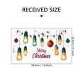 thumbnail image 4 of Fufafayo under $5 Christmas Light Window Clings Merry Christmas Bright Window Stickers Holiday Xmas Window Wall Stickers Decals Colorful Light Bulb Window Cling Decorations, 4 of 7
