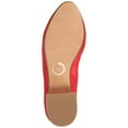 thumbnail image 5 of Journee Womens Saarii Wide Width Slip On Block Heel Round Toe Pumps, 5 of 9