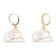 thumbnail image 1 of 1 par de pendientes de sombrero de vaquera aretes para niñas, 1 of 5