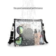 thumbnail image 6 of Luxtrada Clear Crossbody Bag Stadium Approved Clear Purse Bag Women and Men for Concerts Sports Events , Gray, 6 of 11