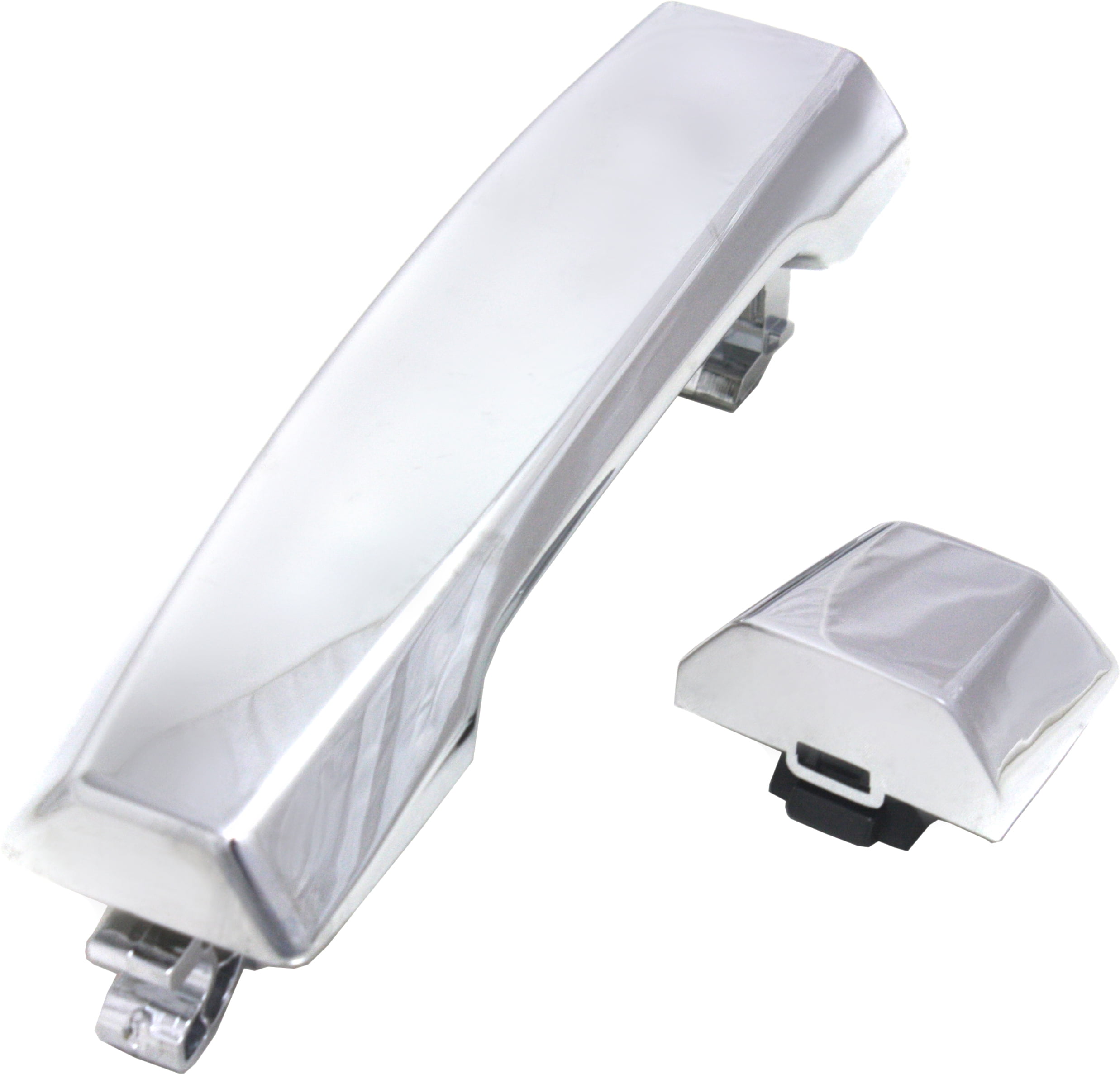 Replacement REPN462345 Exterior Door Handle Compatible with 2004-2015 Nissan Titan 2004-2010 Infiniti QX56 Front, Right Passenger Chrome